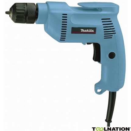 Makita 6408 Middelzware boormachine met 10 mm snelspan boorkop - 2