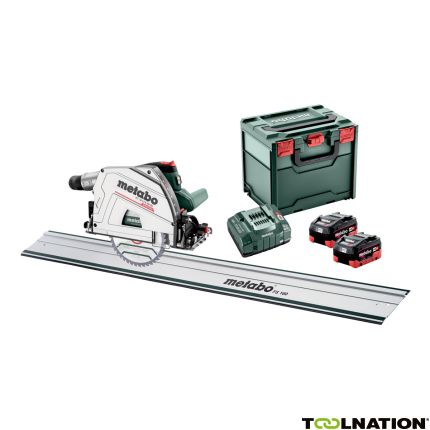 Metabo 691172810 KT 18 LTX 66 BL Accu Invalzaag 18V 8.0Ah LiHD in metabox + Geleiderail FS160 - 2