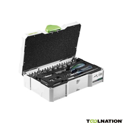 Festool 497881 1/4"-CE RA-Set 37 Ratel-set - 1