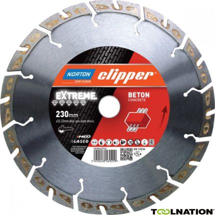 Clipper 70184601693 Extreme Beton Diamant zaagblad 800 x 25,4 mm - 1