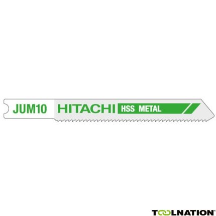 HiKOKI Zubehör 750026 JUM10 Stichsägeblatt für Metall 70,0/50,0 x 7,5 x 0,8 5 Stück - 1