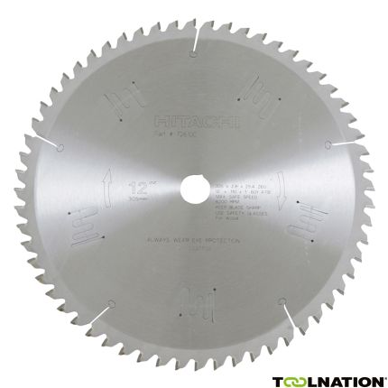 HiKOKI Zubehör 752488 Kreissägeblatt für Holz 305 x 30, 60 Zähne Verwendung für C12FCH/C12LC/C12LCH/C12LSH/C12RSH/C12YA/C12YB - 1