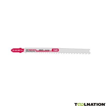 Flex-tools Zubehör 490075 Stichsägeblatt zum Zerlegen JS 105 UNI Pro 3 Stück - 1