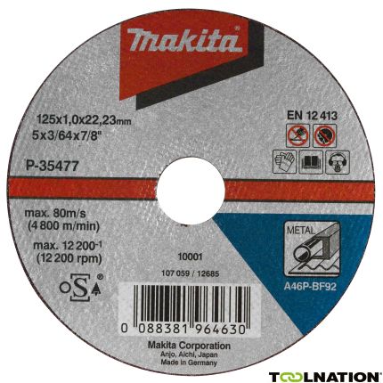 Makita Zubehör 966121151 Trennscheibe Metall 300 x 20 mm 1 Stück - 1