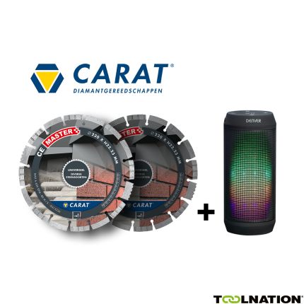 Carat CEM2303ABLT Diamantzaagbladenset Universeel CE Master 230 x 22,23 Bluetooth Lautsprecher - 2