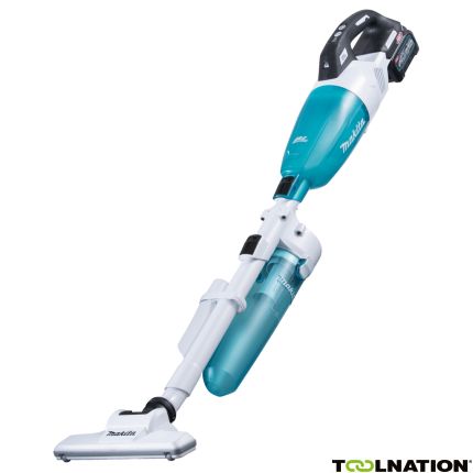 Makita CL001GA224 Accu Steelstofzuiger wit 40V max 2.0Ah Li-ion met cycloon stofafscheider - 1