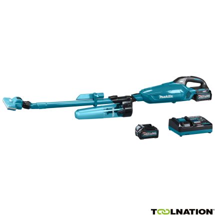 Makita CL002GD213 Staubsauger mit Zyklon-Staubfänger blau 40V Max 2.5Ah Li-Ion - 1