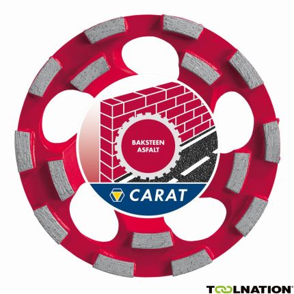 Carat CUBD1253A0 SLIJPKOP DUSTEC 125x22.2MM TYPE BAKSTEEN PREMIUM - 1