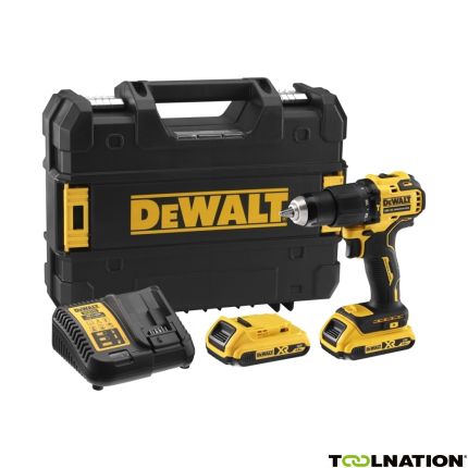 DeWalt DCD709L2T-QW Accu klopboormachine 18V 3,0Ah Li-Ion in TSTAK koffer - 1