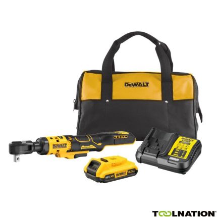 DeWalt DCF512D1-QW Winkel-Ratschenschrauber 1/2" 18V 2.0Ah Li-Ion - 1