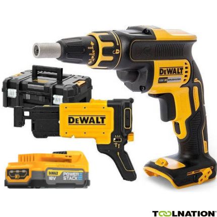 Dewalt DCF620E1K-XJ Riemenschrauber 18 Volt XR PowerStack Li-ion - 1