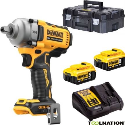 Dewalt DCF892P2T-QW Akku-Schlagschrauber 1/2" 18V 5.0 Li-Ion im TSTAK Koffer - 1