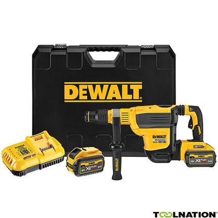 DeWalt DCH614X2-QW FlexVolt Accu Combihamer SDS-Max 54V 9,0Ah Li-Ion - 6