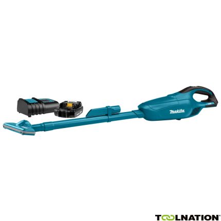 Makita DCL182SY accu steelstofzuiger blauw 18V 1,5Ah Li-Ion - 1