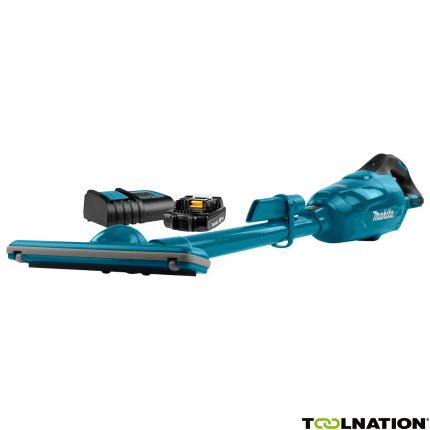 Makita DCL282FSY accu steelstofzuiger blauw 18V 1,5Ah Li-Ion - 1