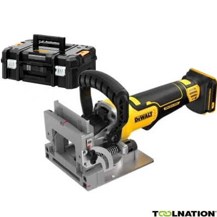 DeWalt DCW682NT-XJ Lamellenfräse XR 18V ohne Batterien und Ladegerät im TSTAK-Koffer - 1