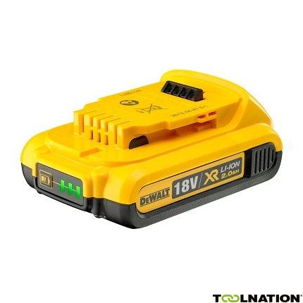 DeWalt DCB183-XJ DCB 183-XJ 18volt 2.0 Ah li-ion accu - 1