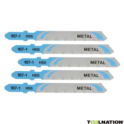 DeWalt DT2162-QZ Decoupeerzaagblad HSS® 76 x 0.7 x 2 mm (T118G) 5 Stuks - 1