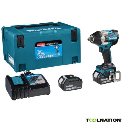 Makita DTW701RTJ Akku Schlagschrauber 1/2" 18V 5,0 Ah Li-Ion - 1