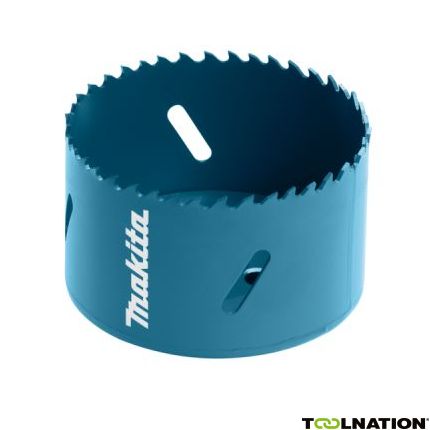 Makita B-11477 Gatzaag Ezy 83 mm HSS Bi-metaal Blauw - 1