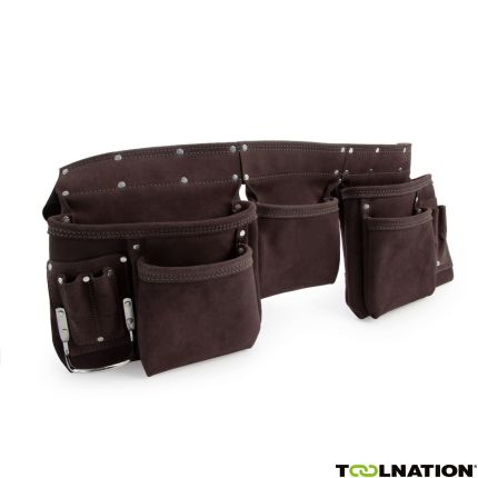 XTrade XTR0920001 Werkzeuggürtel aus Wildleder 11 Taschen - 1