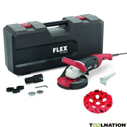 Flex-tools 418781 LD 18-7 150 R KIT, E-JET Betonschuurmachine 150 mm 1800W - 2