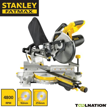 Stanley FME720-QS Ablängsäge 255 mm 2000 Watt - 1