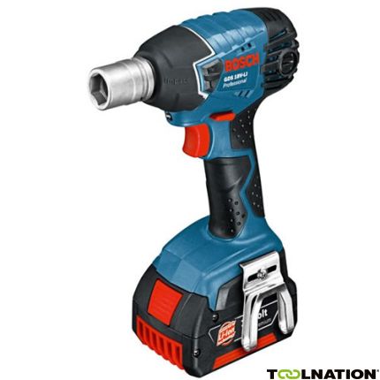 Bosch Blauw 06019A1S0B GDS18V-Li Slagmoeraanzetter 18 Volt 4,0 AH Li-ion in L-Boxx - 2