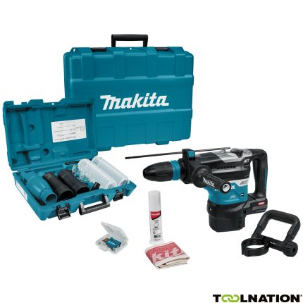 Makita HR005GM205 Combihamer sds-max 8J 40V 4.0Ah Li-Ion met stofafzuiging - 1