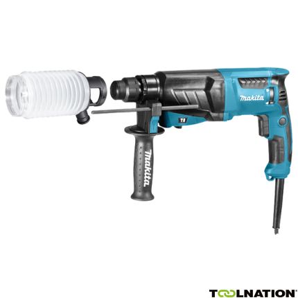 Makita HR2630J Combihamer 800w 2.4J met afzuigset - 2