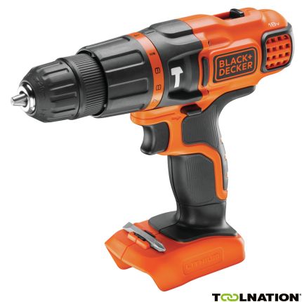 Black & Decker BDCH188N-XJ Akku-Schlagbohrmaschine 18 Volt ohne Akkus und Ladegerät - 1