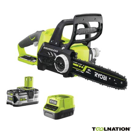 Ryobi 5133003830 RCS18X3050F Kettingzaag 30 cm One+ 18 Volt 5.0 AH Li-ion - 1