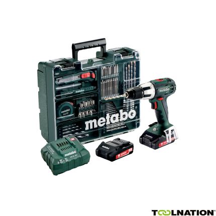 Metabo 602103600 SB 18 LT Compact Mobile Workshop Accu klopboormachine 18 Volt 2.0 AH Li-ion - 3