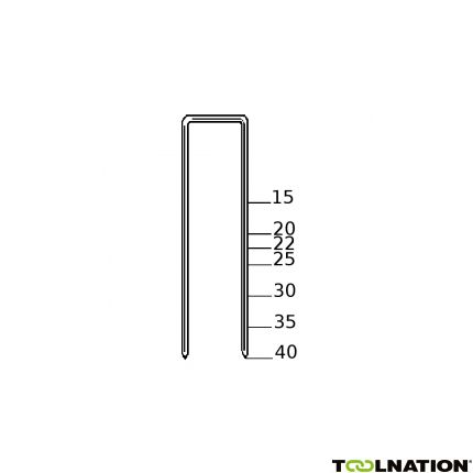 Haubold Befestigung 503167 KL520 CNK Nicht 20 mm 5.000 Stück - 1