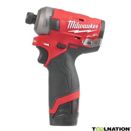 Milwaukee M12 FQID-202X Hydraulische Accu slagschroevendraaier 12V 2.0Ah Li-Ion 4933464973 - 1