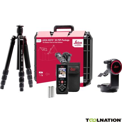 Leica Disto X4-1 P2P Laser-Entfernungsmesser Set 887891 - 2