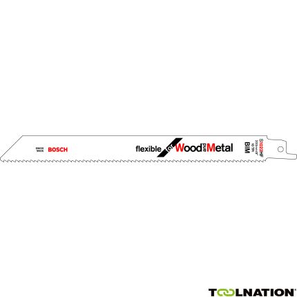 Bosch S1022HF Reciprozaagblad 2608656636 Flexible for Wood and Metal 200 mm 100 stuks - 1