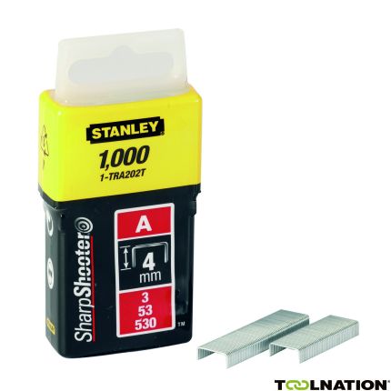 Stanley 1-TRA202T Nieten 4mm Type A - 1000 stuks - 1