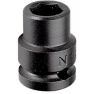 Facom NS.8A NS.A Schlagdübel 8 mm 1/2" 6-seitig metrische Abmessungen - 1