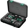 Wera 05003533001 8100 SA 2 Zyklop Speed-ratelset, 1/4"-aandrijving, metrisch, 42-delig - 2