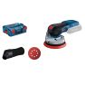 'Bosch Blauw GEX 18V-125 Professional Excenterschuurmachine 125mm 18V excl. accu"s in L-Boxx 0601372200''' - 1