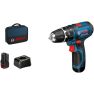 Bosch Blauw GSB 12V-15 Accuklopboormachine 12V 2,0Ah Li-Ion 06019B690H - 1