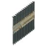 Paslode 142000 Stripnagel 2,5 x 50 glad thermisch verzinkt zwart RounDrive (incl. gaspatronen) 2500 stuks - 2