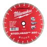 Milwaukee Zubehör 4932471988 Steelhead 350 Diamantscheibe für Metall 350 x 25,4 mm - 1