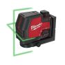 Milwaukee 4933478098 L4 CLL-301C oplaadbare groene kruislijnlaser - 5