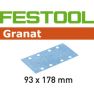 Festool 499633 Granat Schuurstroken STF 93X178 P100 GR/100 - 1