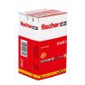 Fischer 50357 Nagelplug N 8 x 100/60 S met verzonken kop 50 stuks - 2