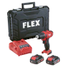 Flex-tools 516155 DD2G 10.8-LDBC/2.5 Akkubohrmaschine Bohrmaschine 10.8V 2.5Ah Li-Ion im Koffer - 1