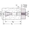 Fischer 519022 Cellenbetonanker FPX-M8-I elektrolytisch verzinkt staal 25 stuks - 5