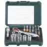 Metabo 626701000 Bit- en Ratel Set 26-delig - 1